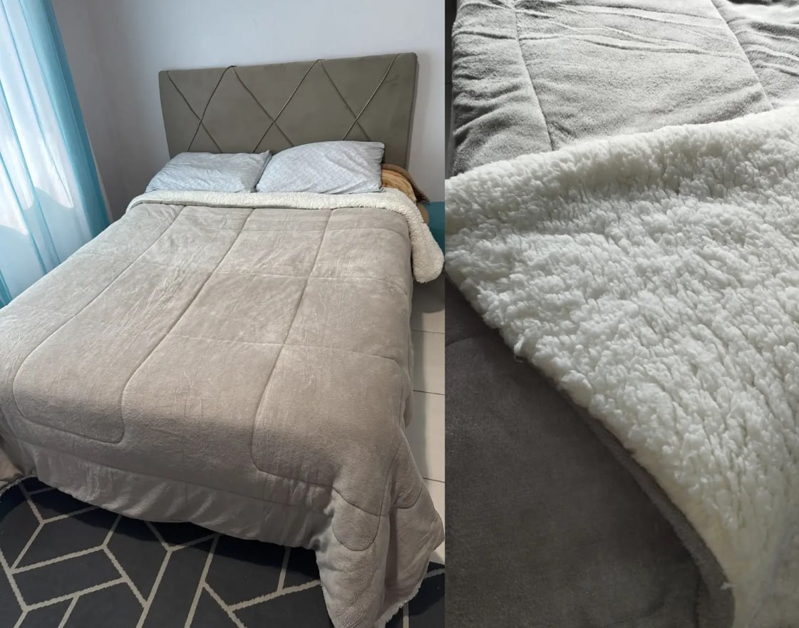 🛏 Cobertor Coberdrom Casal Queen Manta Antialérgico