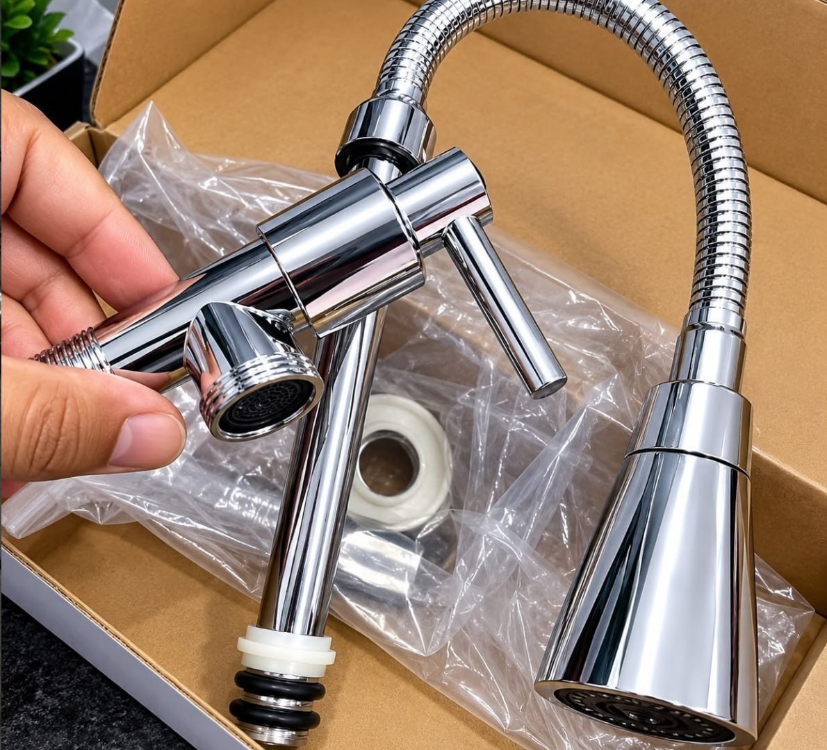 🚰 Torneira Gourmet P/ Pia De Cozinha