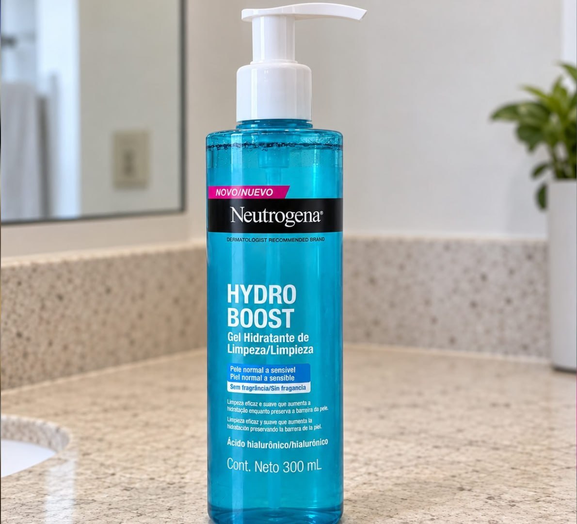 🫧 Neutrogena Gel Hidratante de Limpeza Hydro Boost, 300ml
