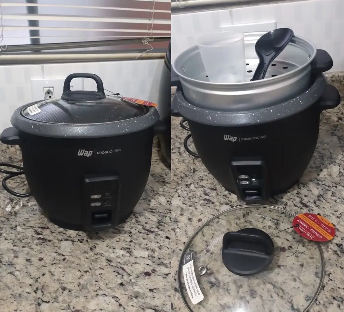 🍚 Panela De Arroz Elétrica WAP 2 em 1 400w 220v