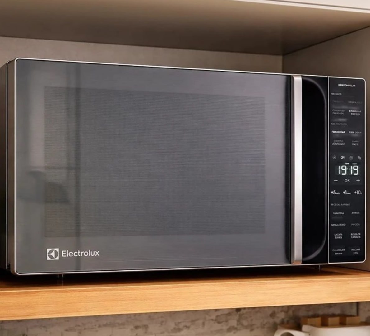 ✅ Micro-ondas Electrolux 36L Inox Efficient 220V