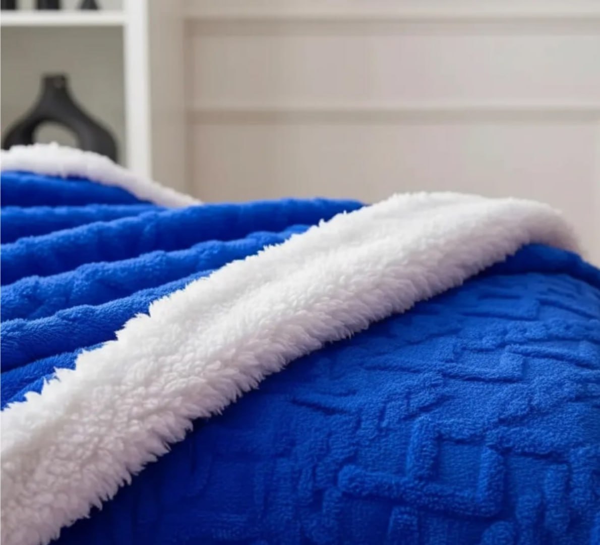 🛏 Cobertor Manta De Casal Sherpa 2,00x1,80 (várias cores)