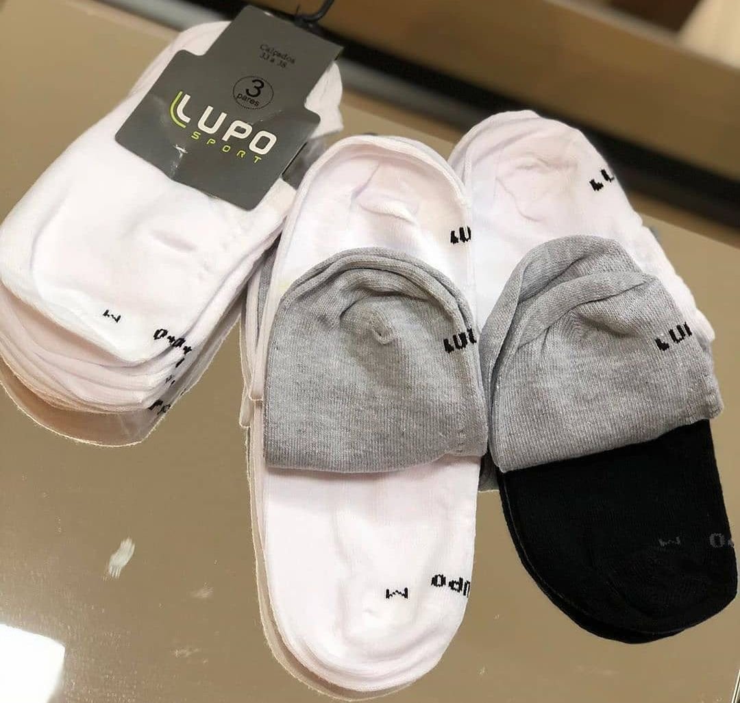 🧦 Kit com 10 Pares Meias Lupo Soquete