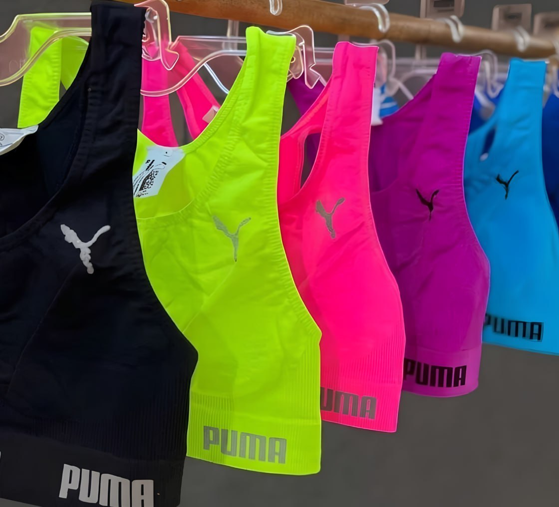 ✅ Top Puma Alta Sustentação (11 Cores)