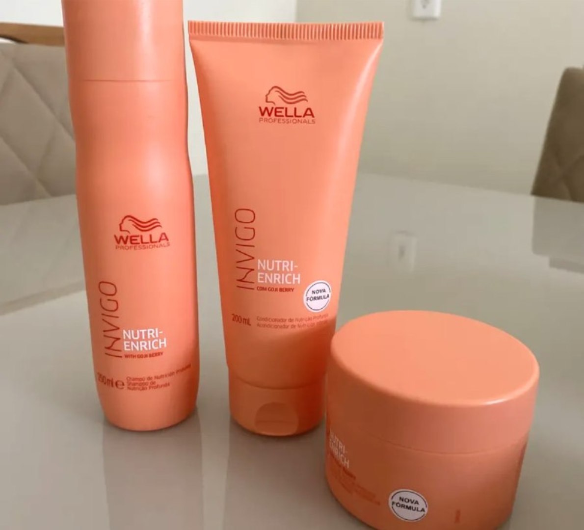 🧴 Kit Wella Professionals Invigo Nutri-enrich Trio Pequeno