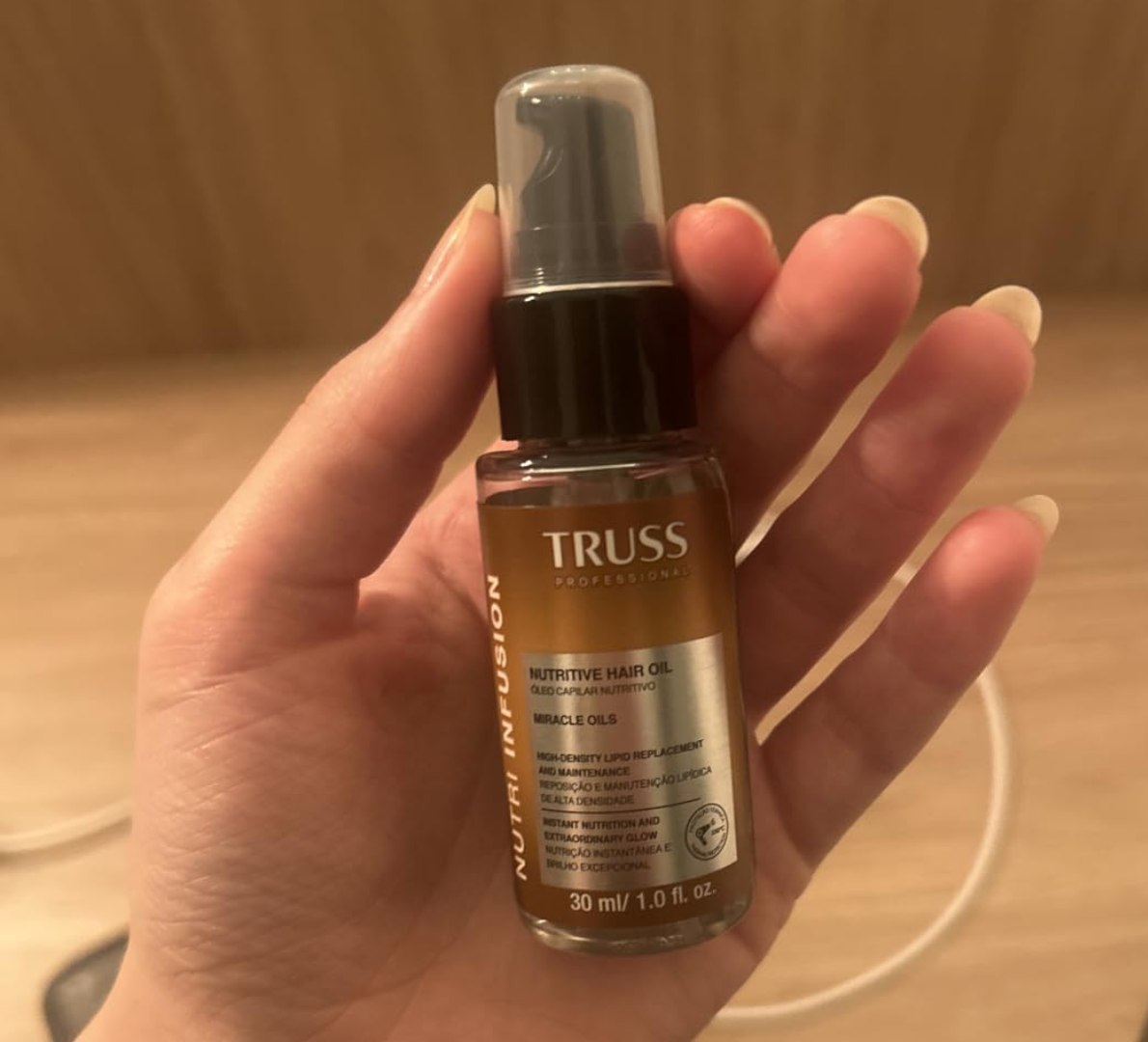 👩 Truss Óleo Capilar Nutritivo Nutri Infusion 30ml
