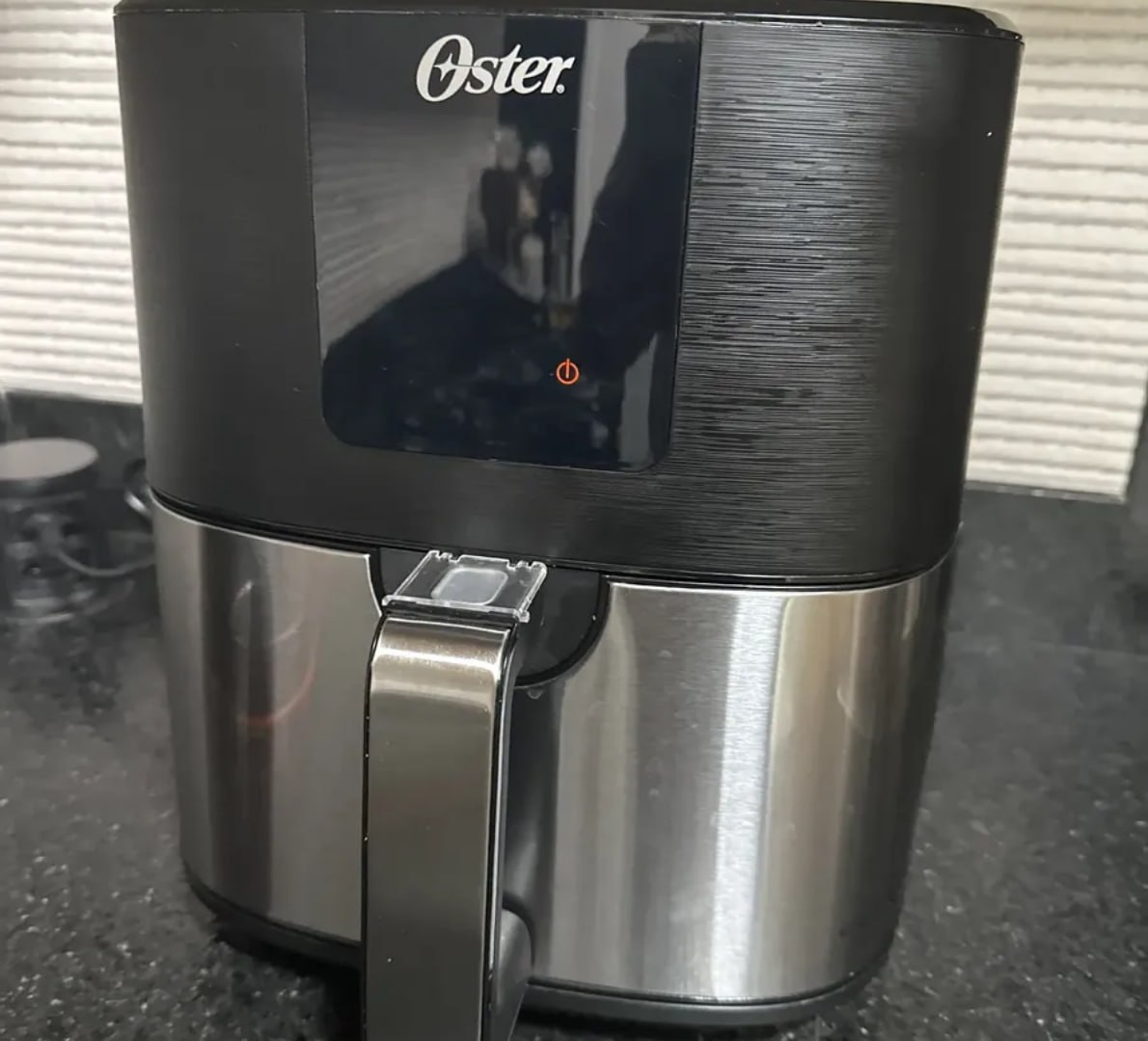 ✅ Fritadeira Elétrica Oster 4,8L, 1500W, Inox e Painel Touch