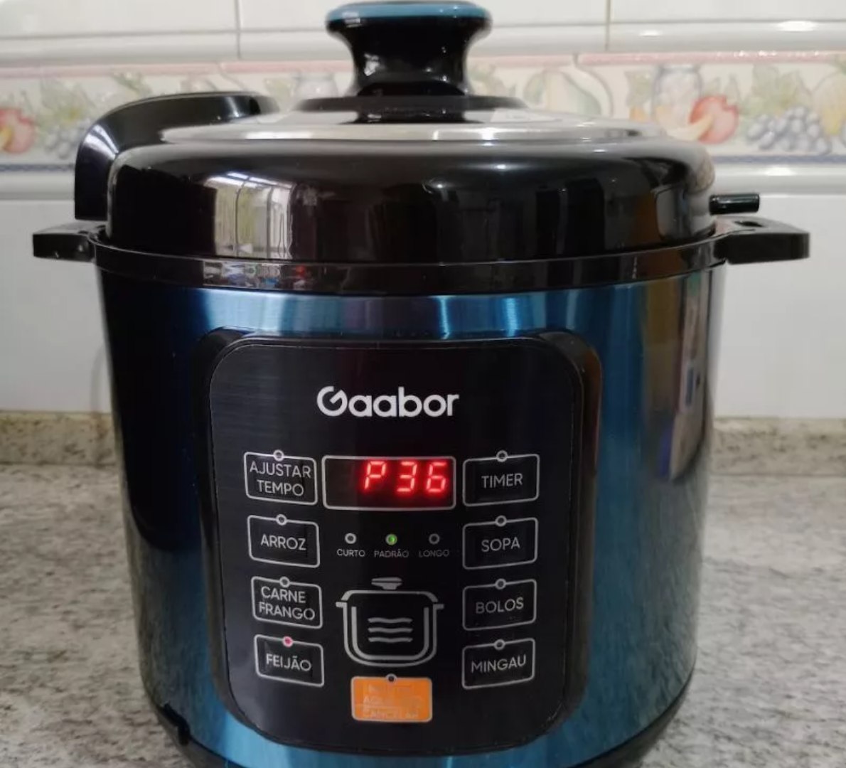 🥘 Panela Pressão Elétrica Gaabor 6L Multifuncional | Digital