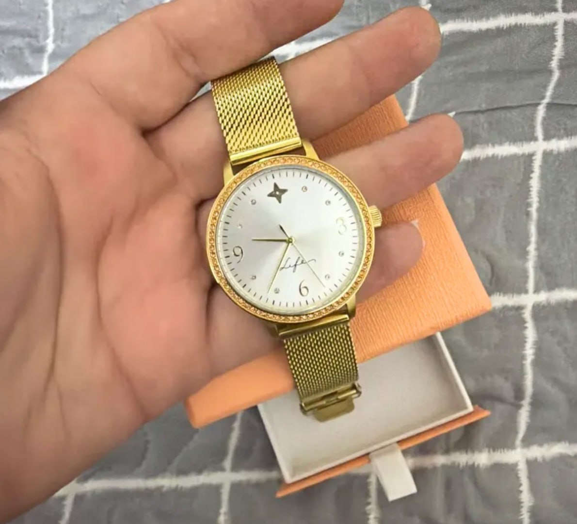 ⌚️ Relógio Life Formatura Dourado - Vivara