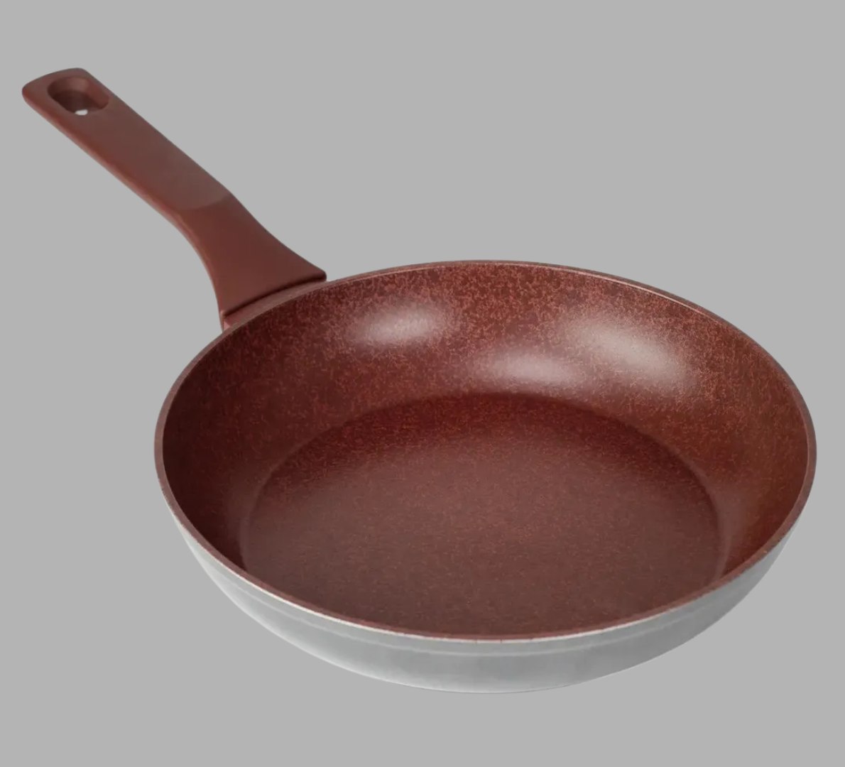 🍳 Frigideira 24cm Indução Antiaderente Kosmos Vermelha - Oikos
