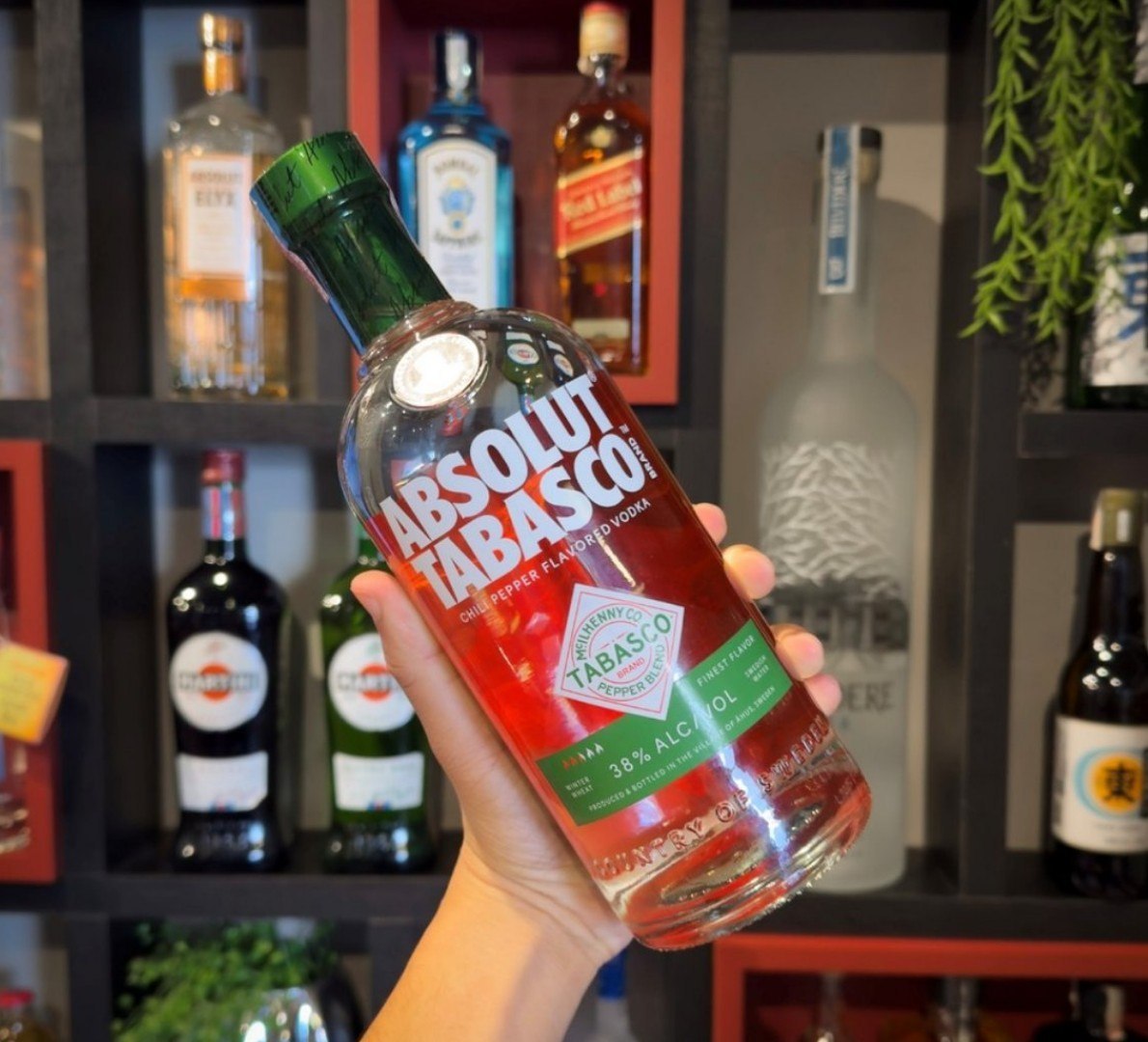 🍹 Vodka Absolut Tabasco 750ml