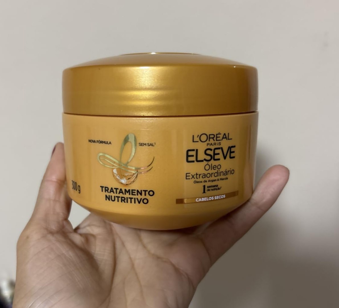 ✅ L'Oréal Paris Elseve Óleo Extraordinário Creme de Tratamento 300g