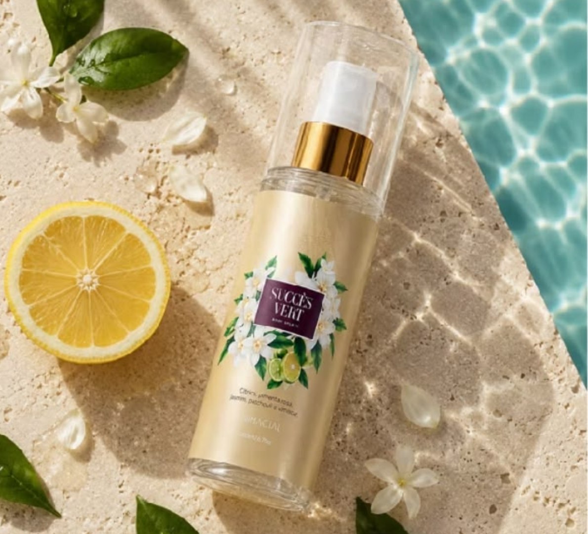 💨 Body Splash Feminino Succès Vert 200ML