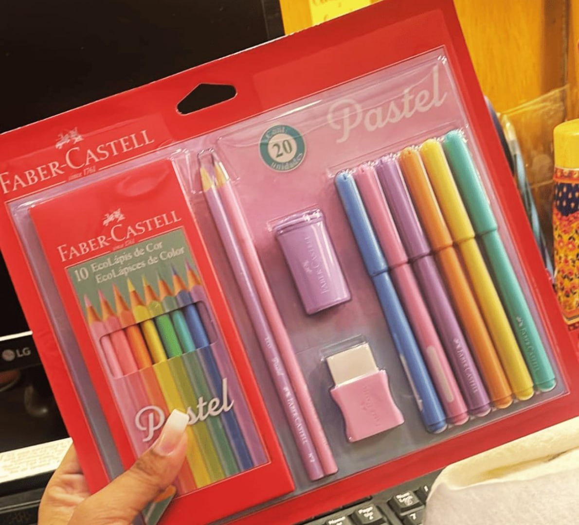 ✏️ Kit Tons Pastel Faber-Castell