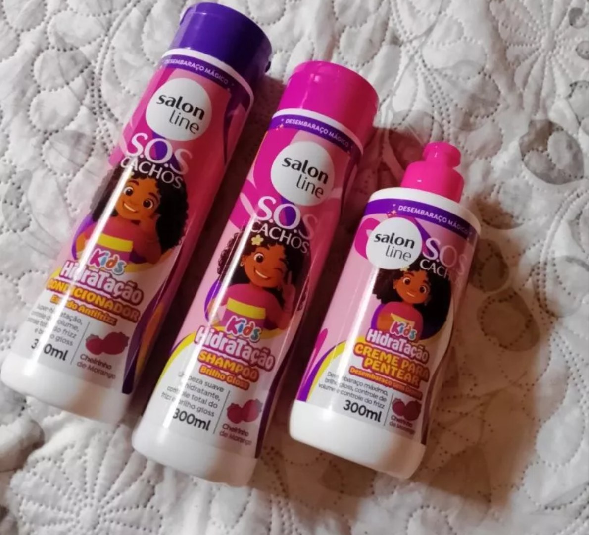 👩🦱 kit 300ml SOS Cachos Kids Salon Line