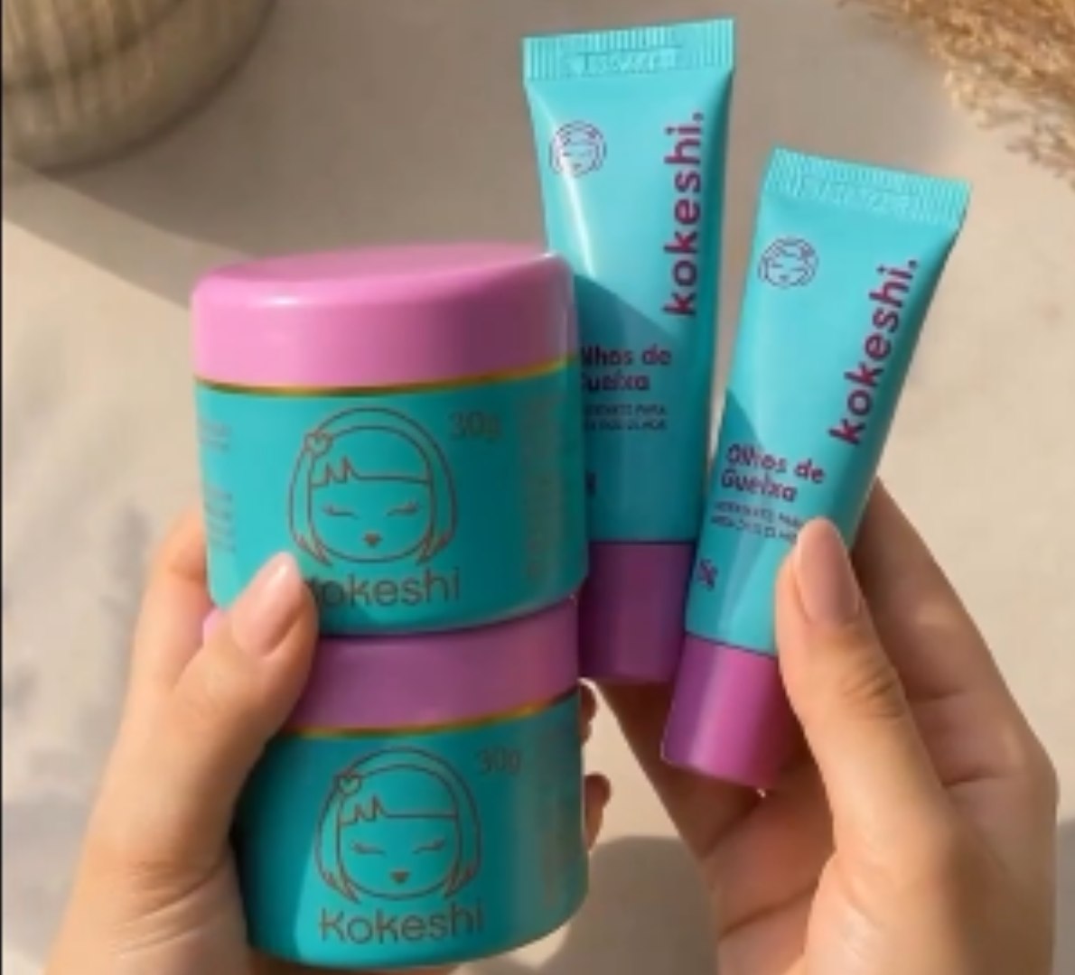 🧴 Super Kit Renovadores Faciais Kokeshi Hidratação Renovação