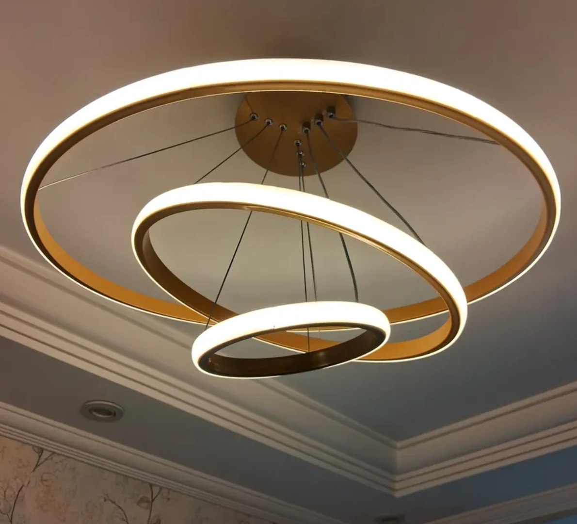 💡 Luminária De Teto Pendente Lâmpada Moderna Para Sala