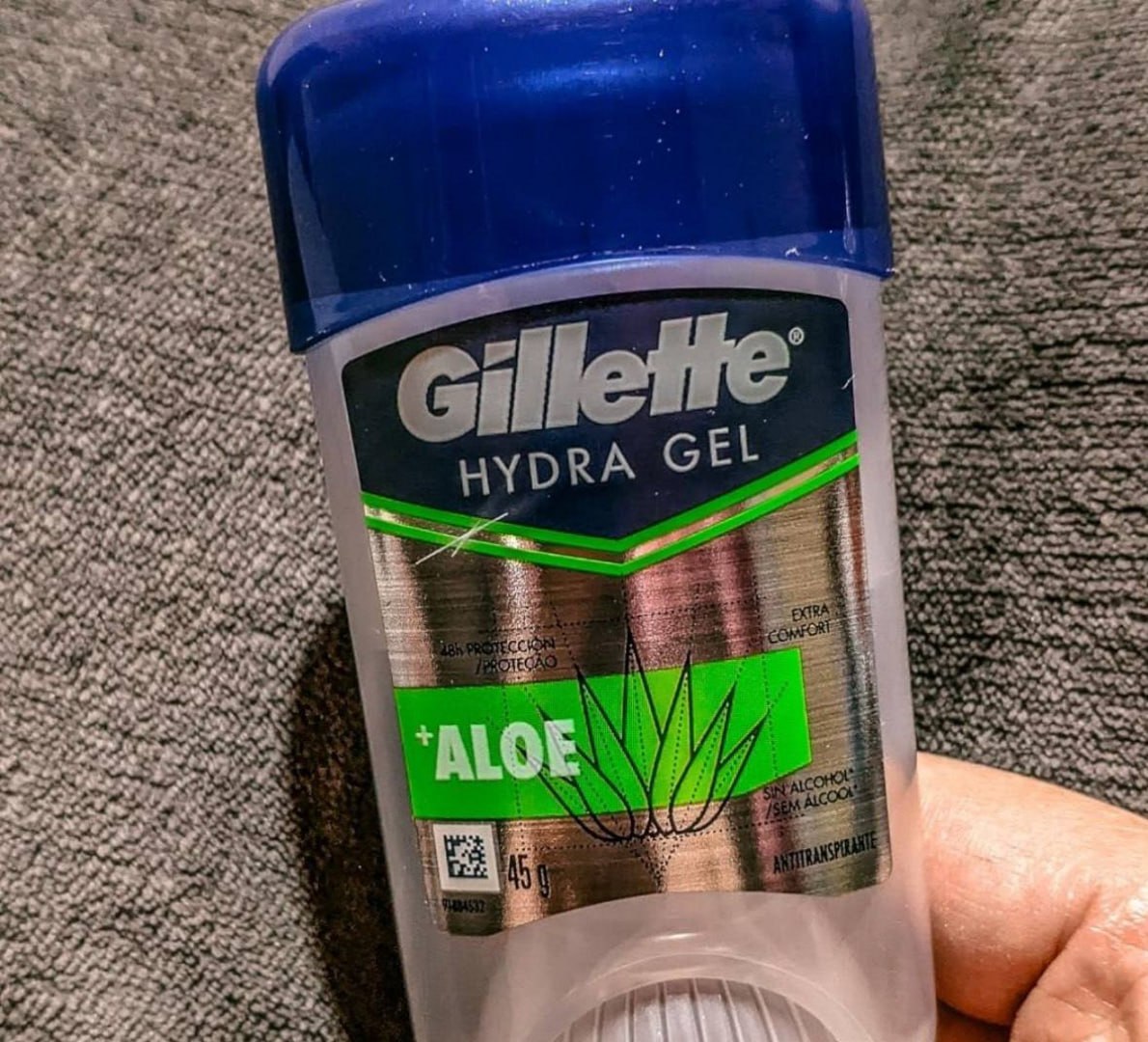 ✅ Gillette Desodorante Antitranspirante em Gel Aloe 45g