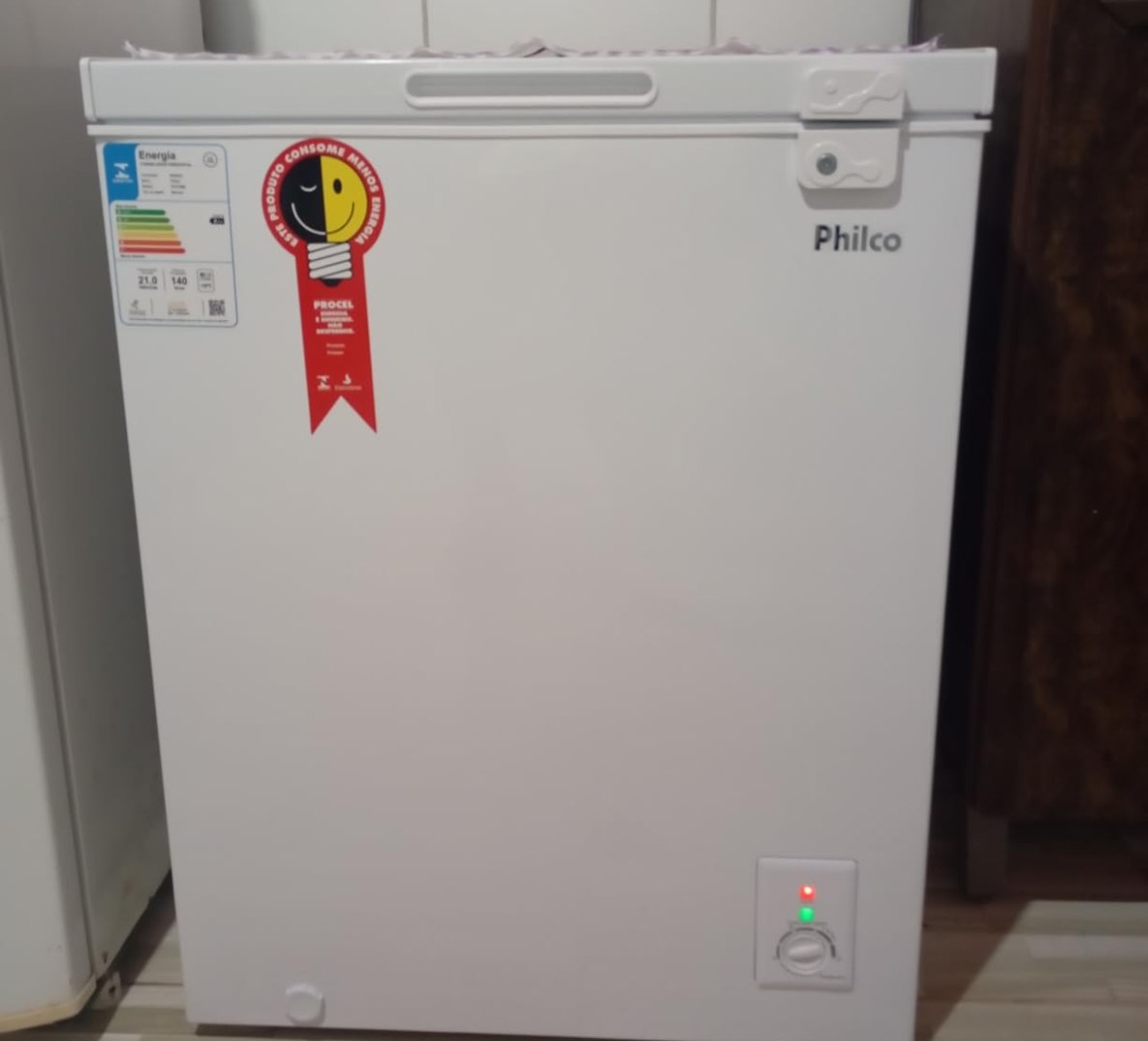 🌬 Freezer Horizontal 140L Philco