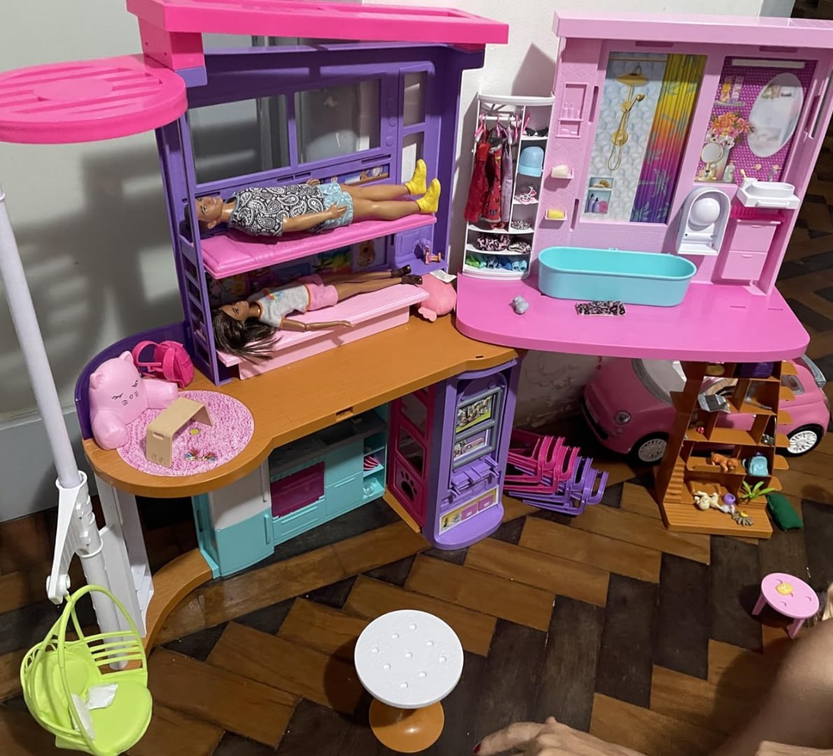 ✅ Casa de Bonecas Barbie Malibu Dois Andares Mattel