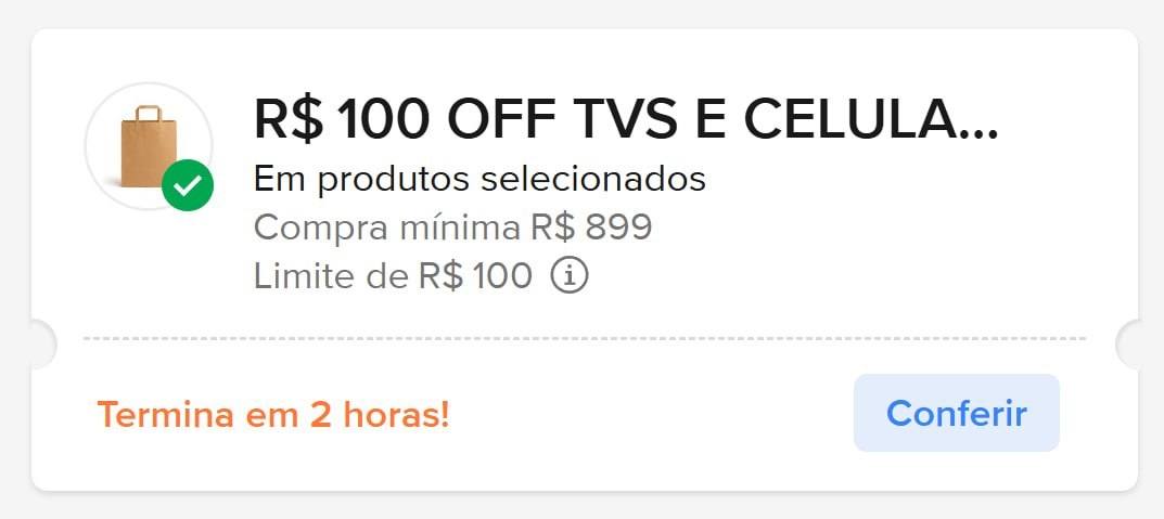 🚨 NOVO CUPOM ML 🚨