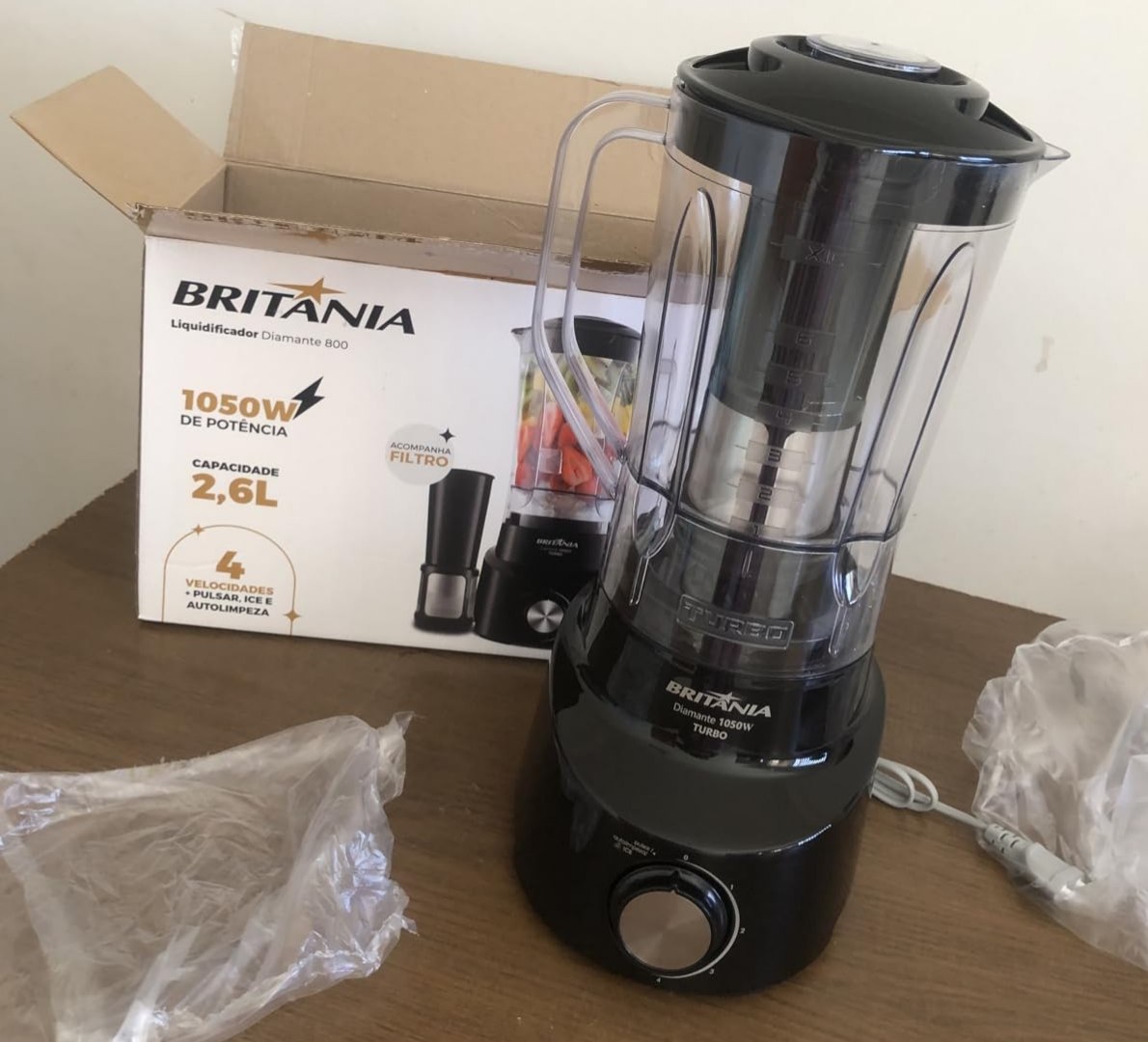 ✅ Liquidificador Diamante 220V Britânia