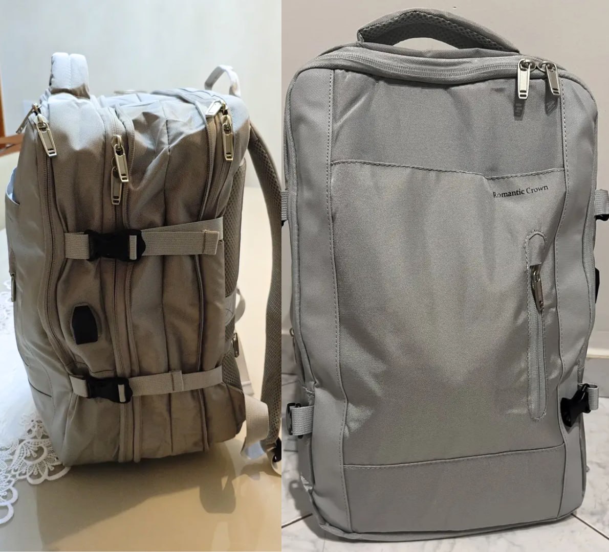 🎒 Mochila Viagem Executiva Grande (4 Cores)