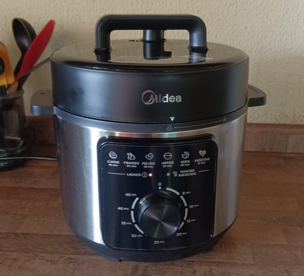 ✅ Midea Panela de Pressão Mecânica 4L, 127V