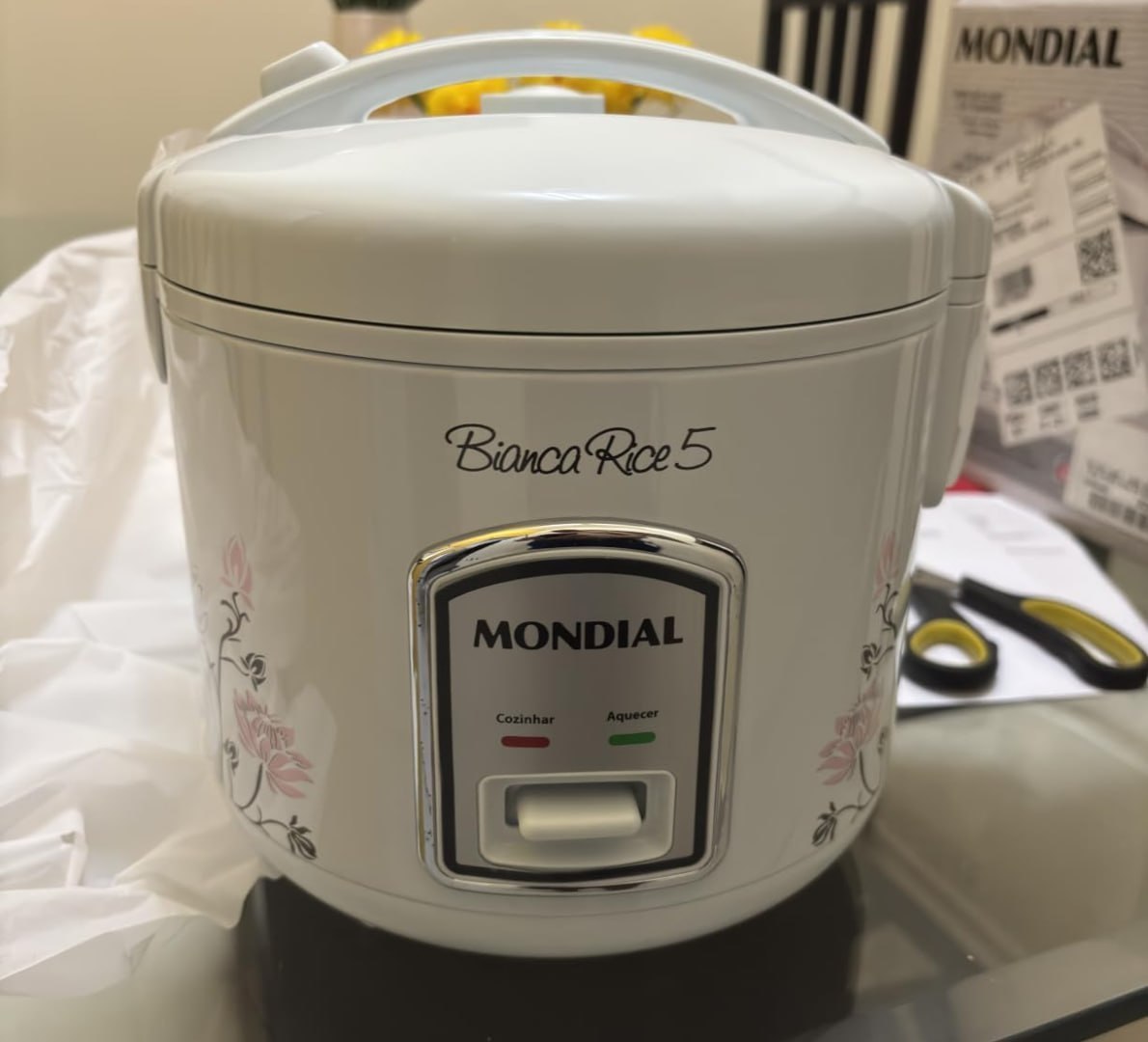 🍚 Panela de Arroz MONDIAL Bianca Rice 5 | 400W, 110V