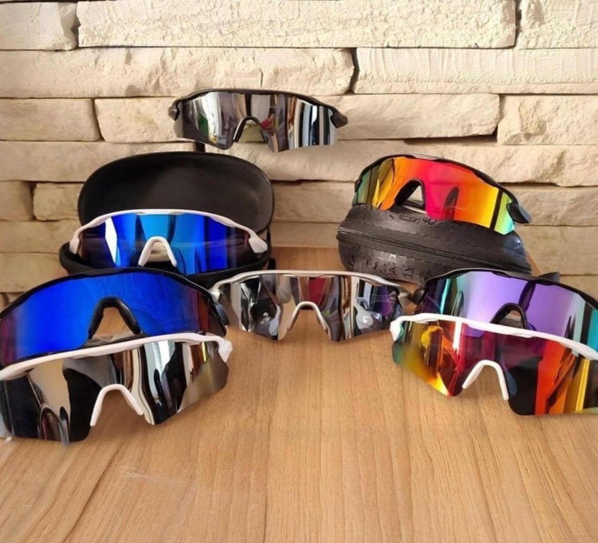 👓 Óculos Esportivo De Sol Espelhado Uv400