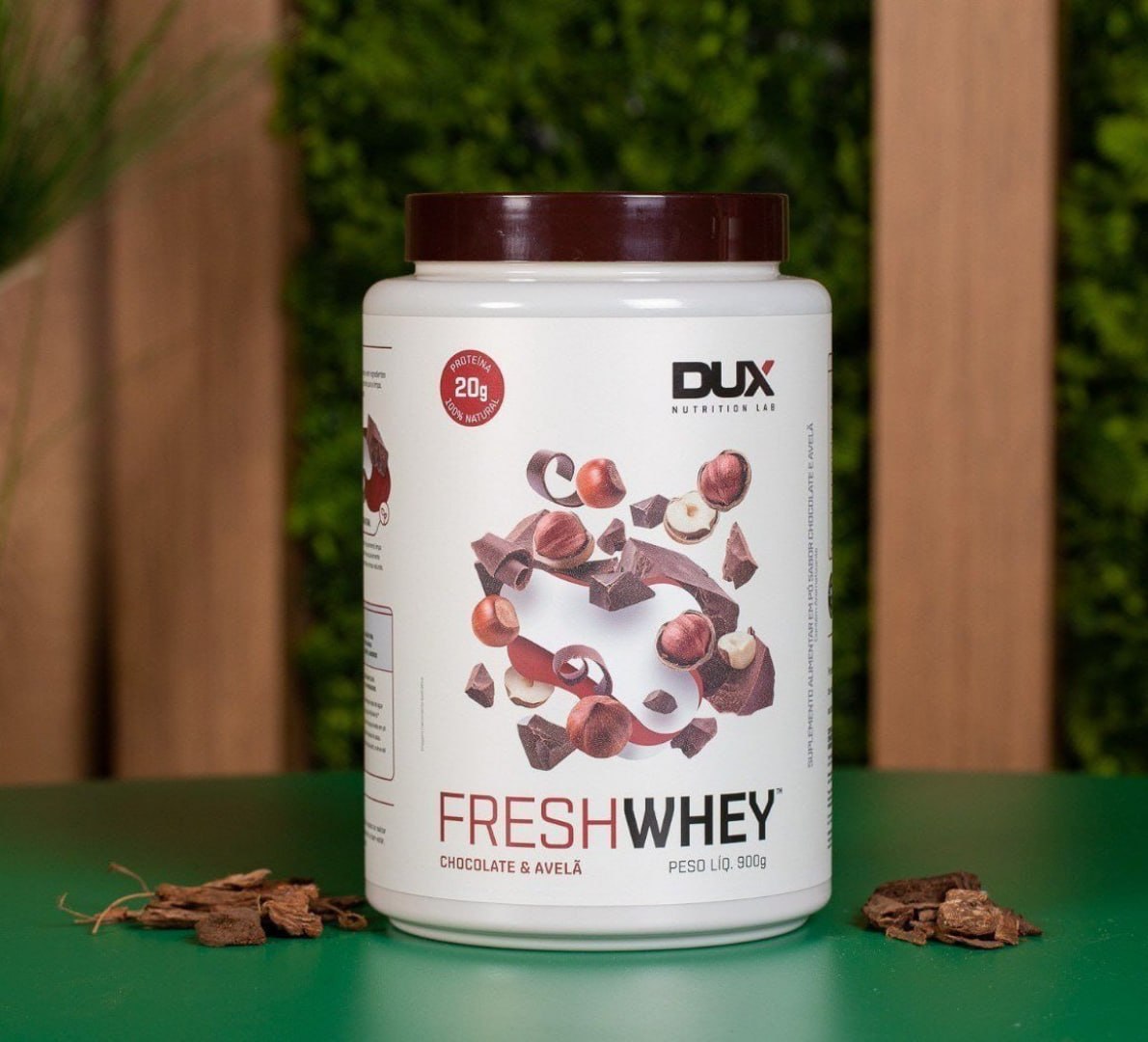 💪 Fresh Whey Chocolate Belga e Avelã 900g - Dux Nutrition