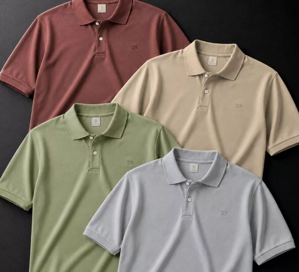 👕 Kit 4 Camisa Polo Piquet Premium