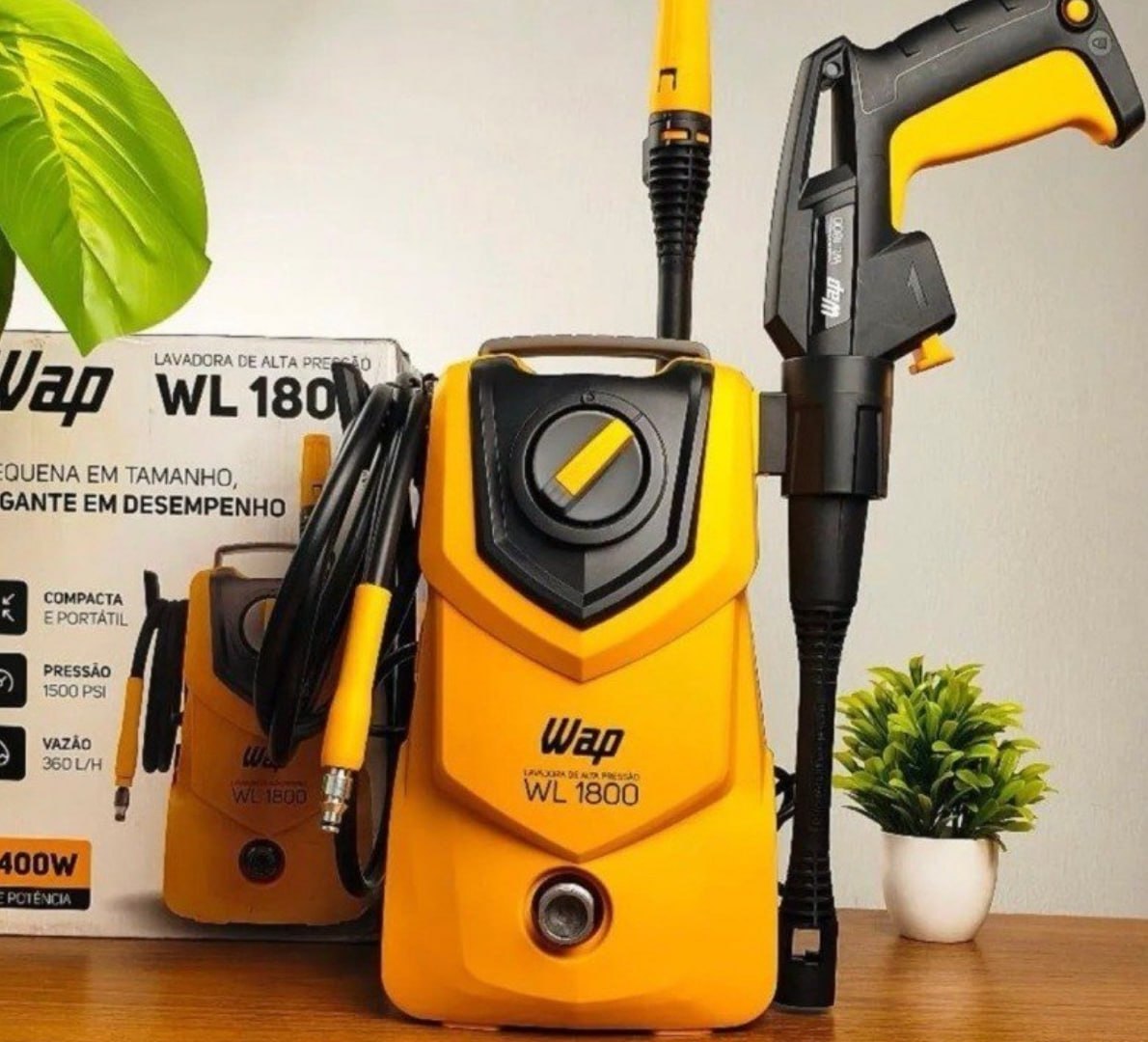 💧 Lavadora de Alta Pressão Compacta WAP WL 1800 1400W 127v