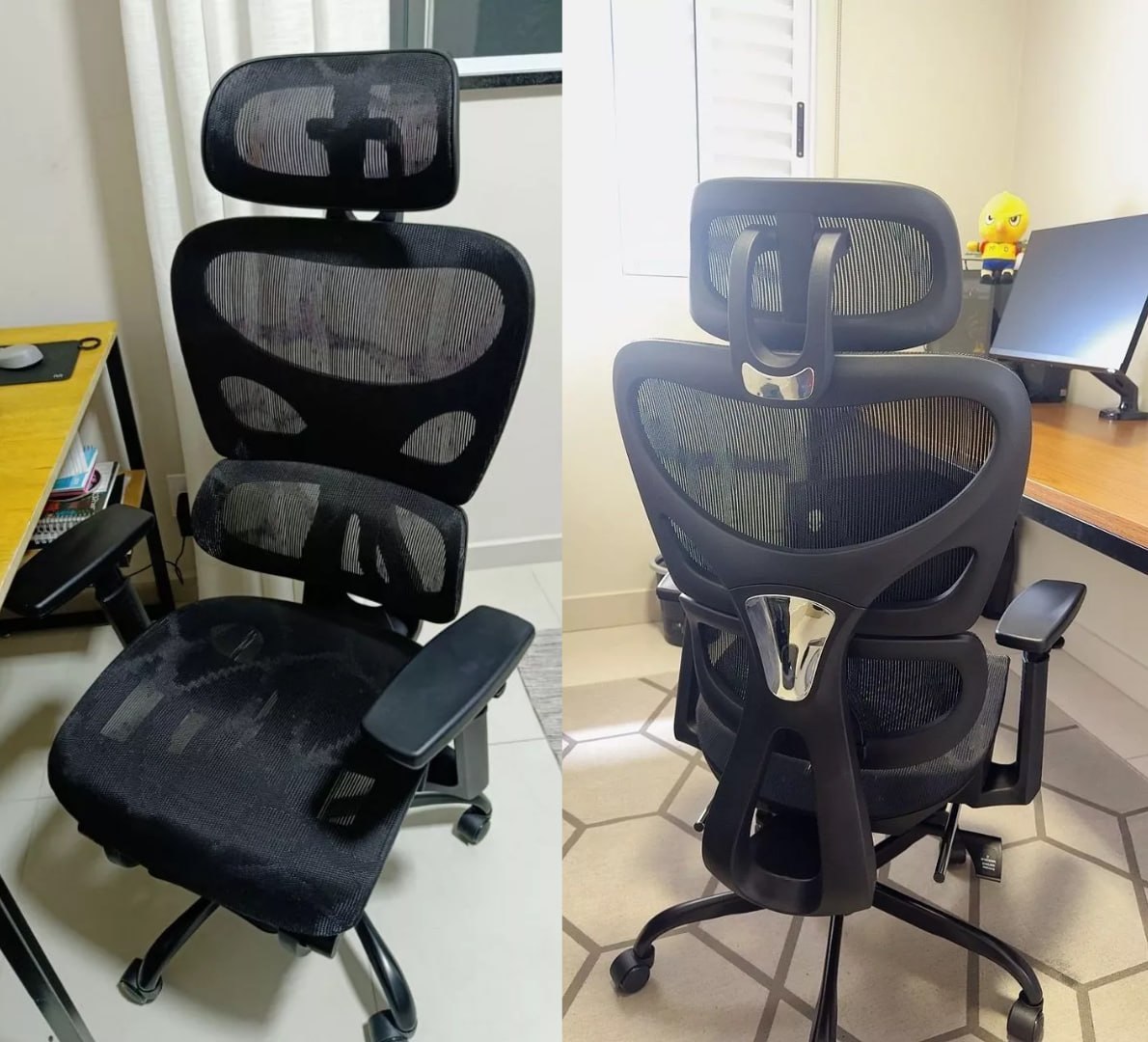 💺 Cadeira Escritório Ergonômica c/ Apoio Lombar e Pernas - Yesop