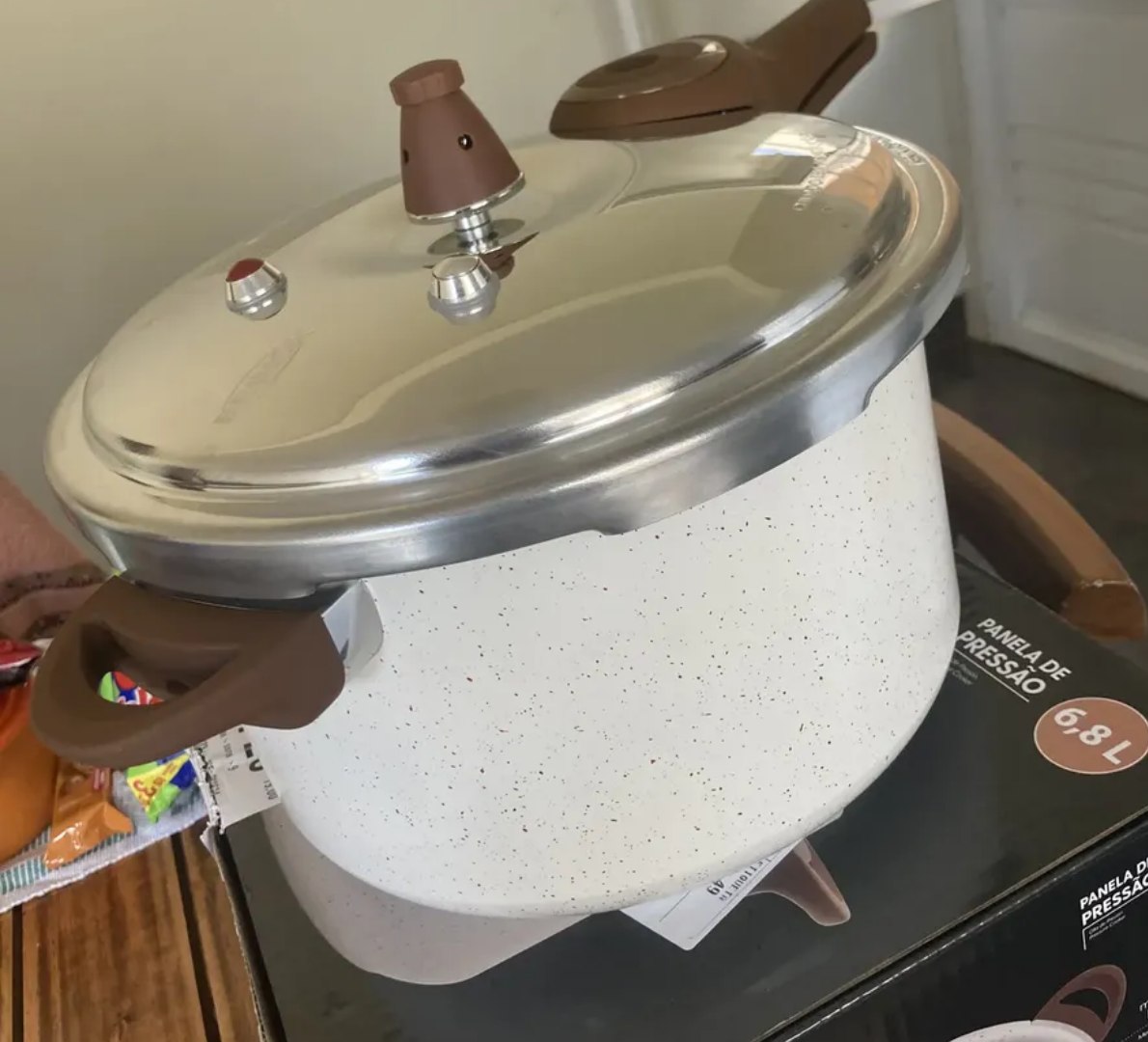 🫘 Panela Pressao Brinox Ceramic