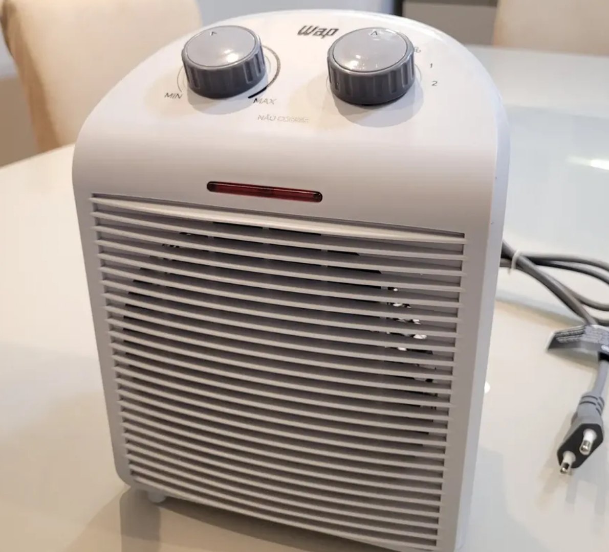✅ Aquecedor Elétrico Portátil 3 em 1 WAP Air Heat 220V