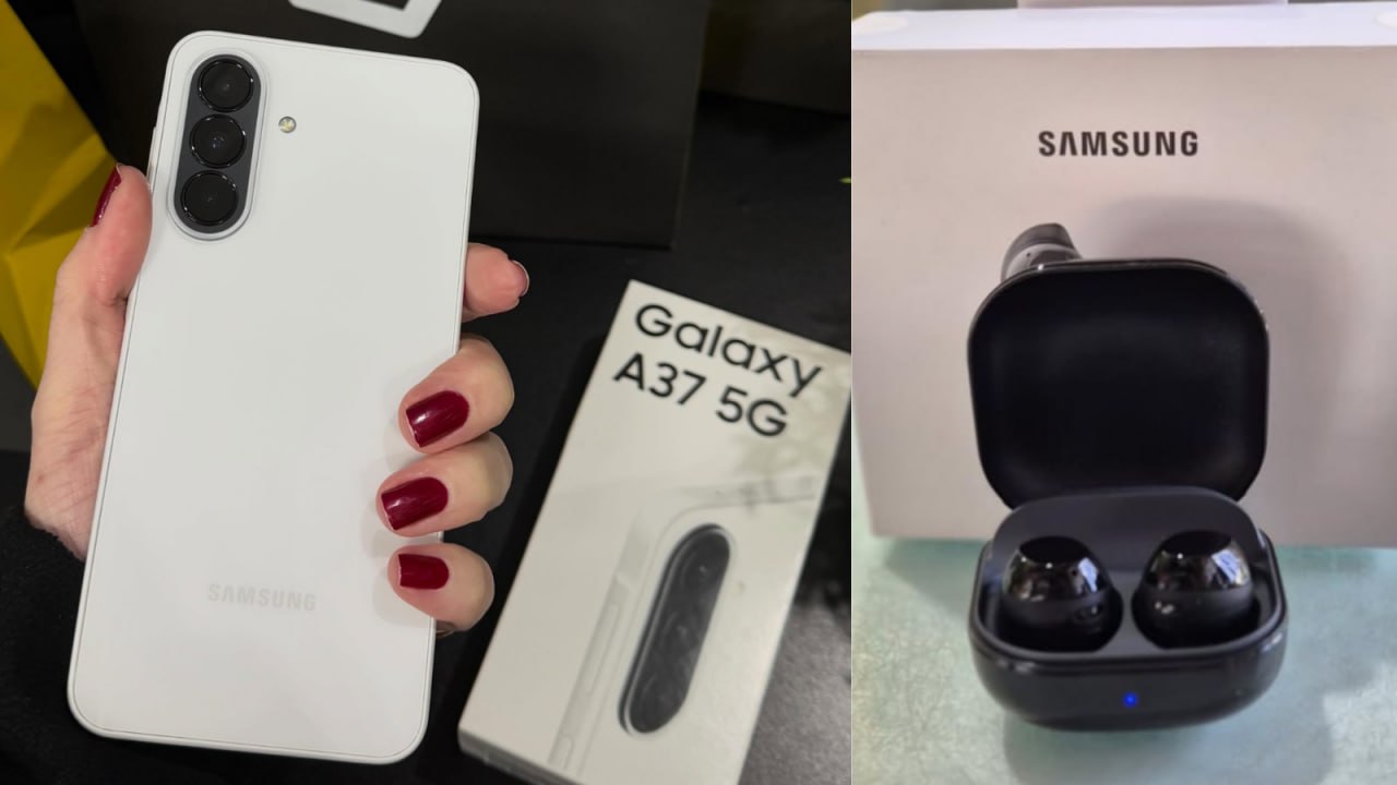 📱 Samsung Galaxy A37 5G, 256GB + Galaxy Buds Core