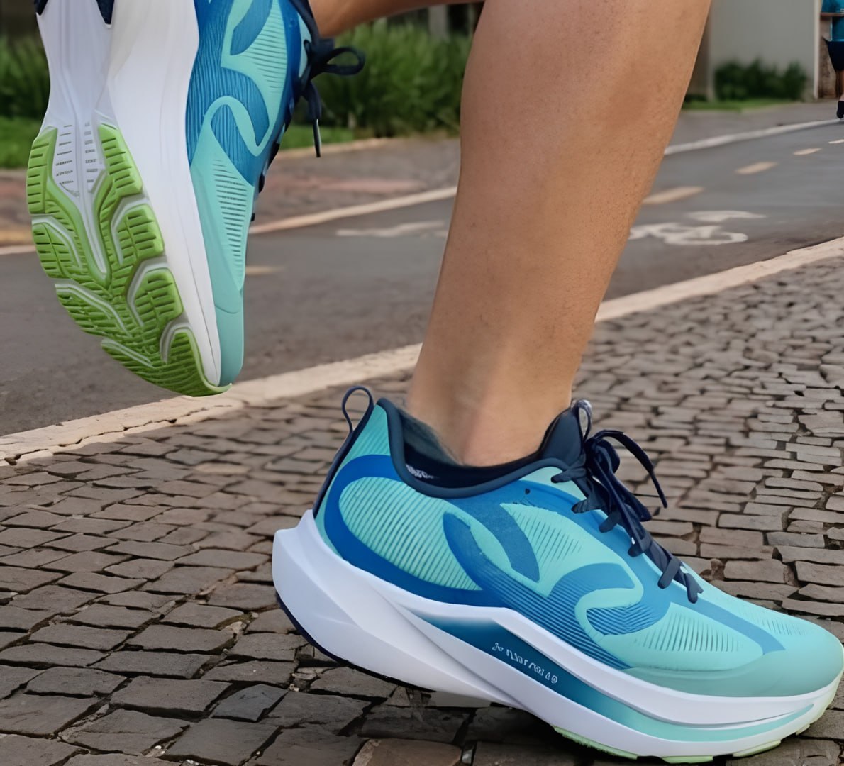 👟 Tênis Olympikus Corre Vento 3 Azul Piscina