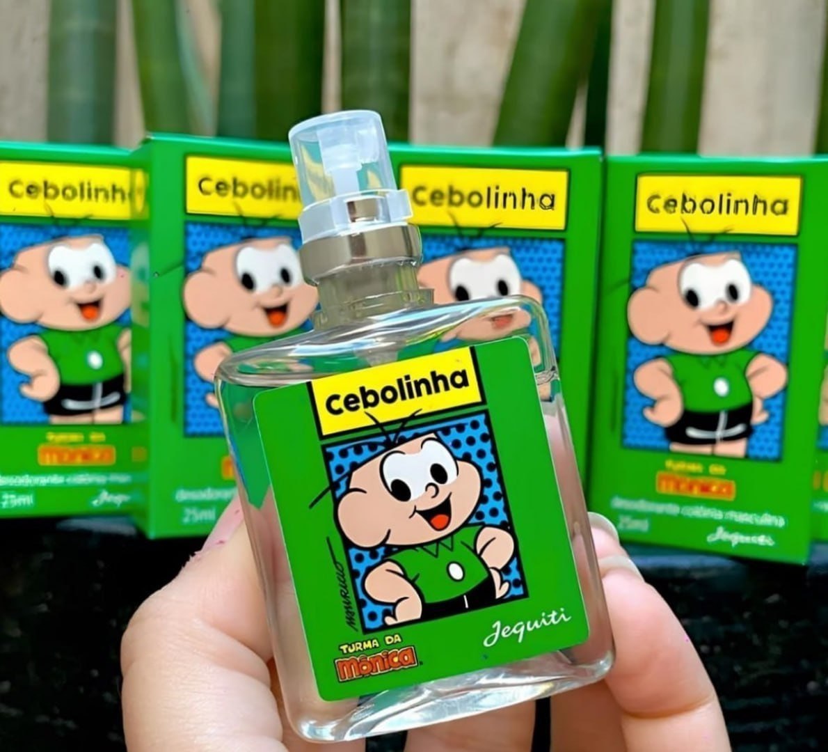 🌬 Kit 3 Perfumes Cebolinha Jequiti 25ml