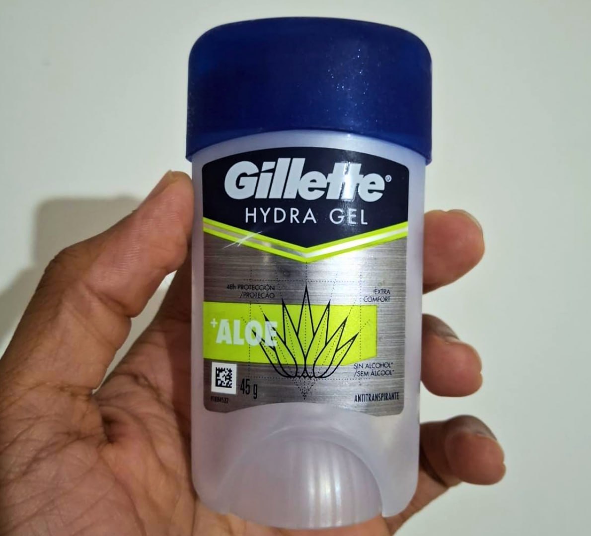 ✅ Gillette Desodorante Antitranspirante em Gel Aloe 45g