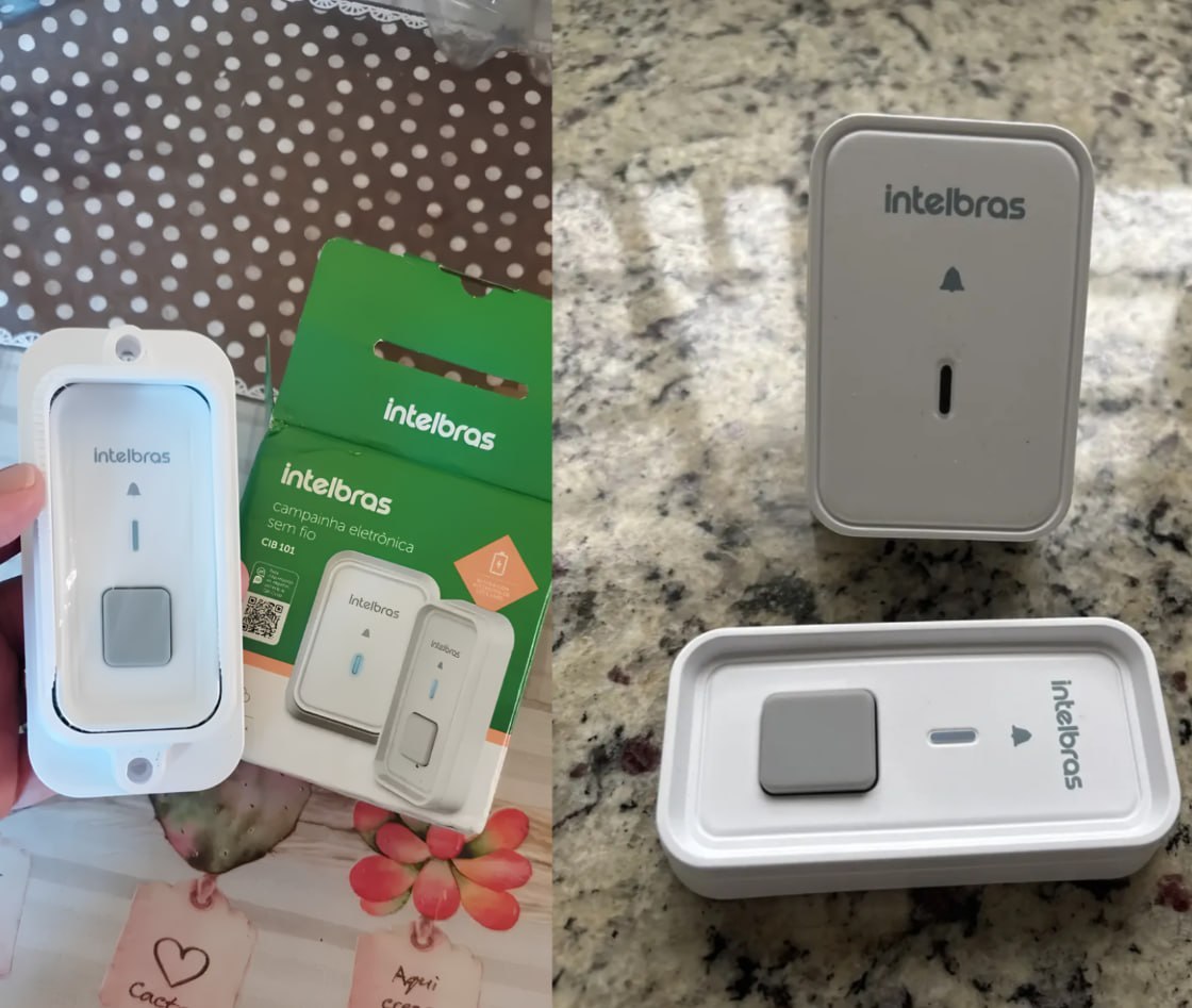 🔔 Campainha Sem Fio Intelbras CIB 101