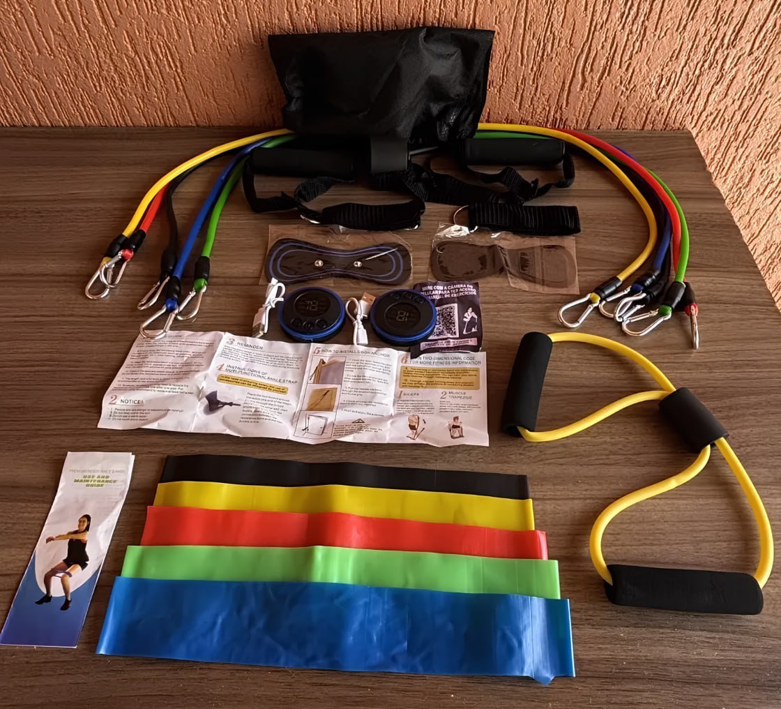 💪 Kit 20 Itens Esportivos Para Treino Em Casa