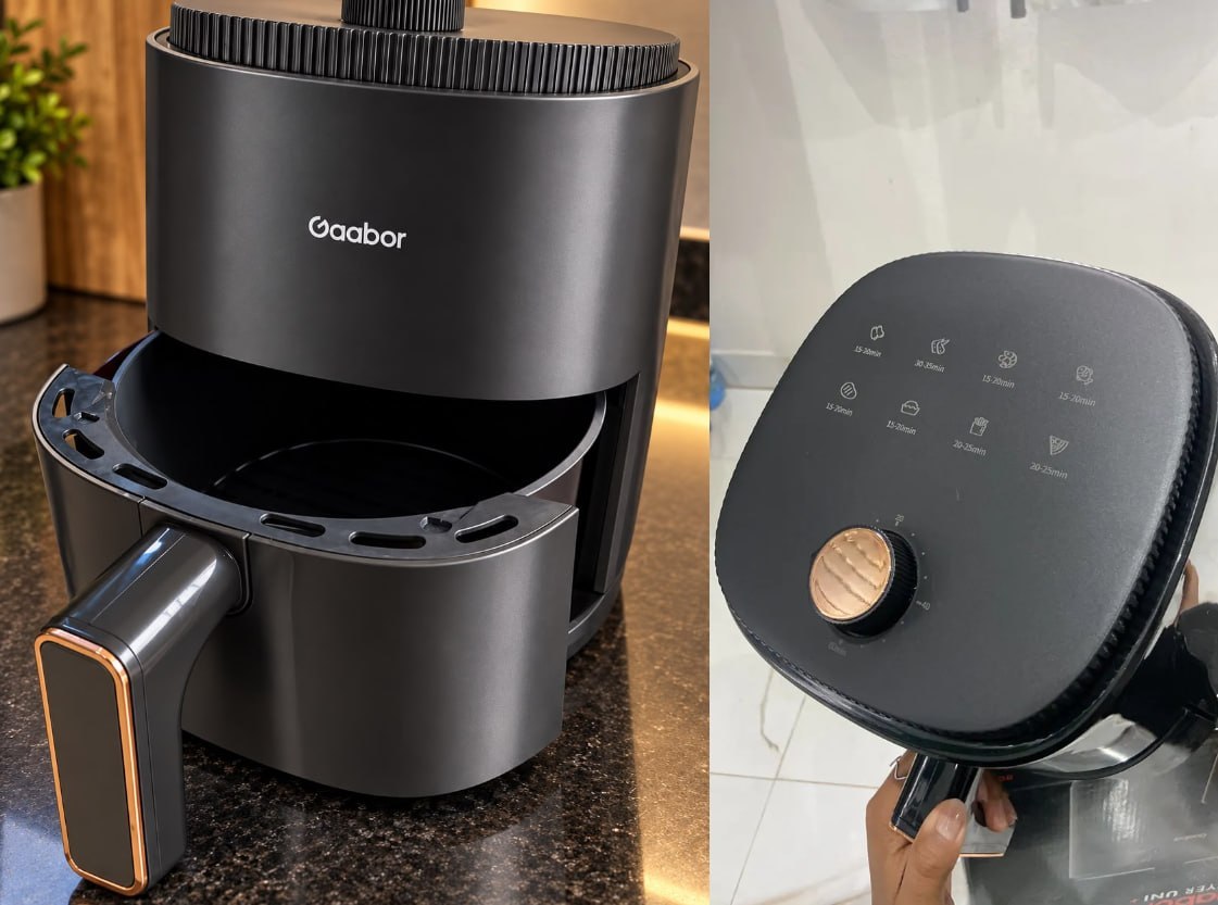 ♨️ Air Fryer Gaabor 2,8L Preta - 220v