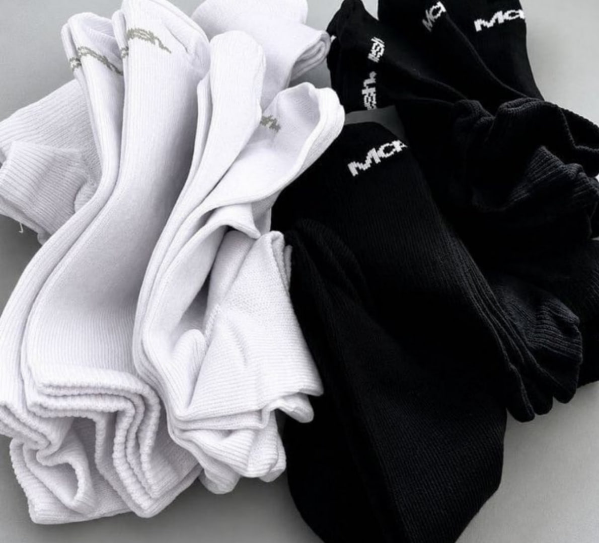 🧦 Kit 10 Pares Meia Soquete Algodão - Mash