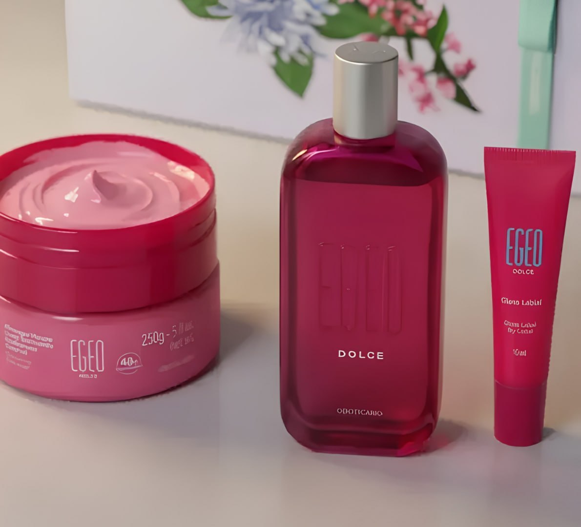 ✅ O Boticário Egeo Dolce Kit Presente (3 Itens)