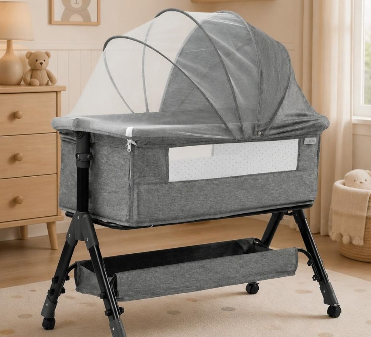 👶 Berço Portátil Funcional Maxy Baby