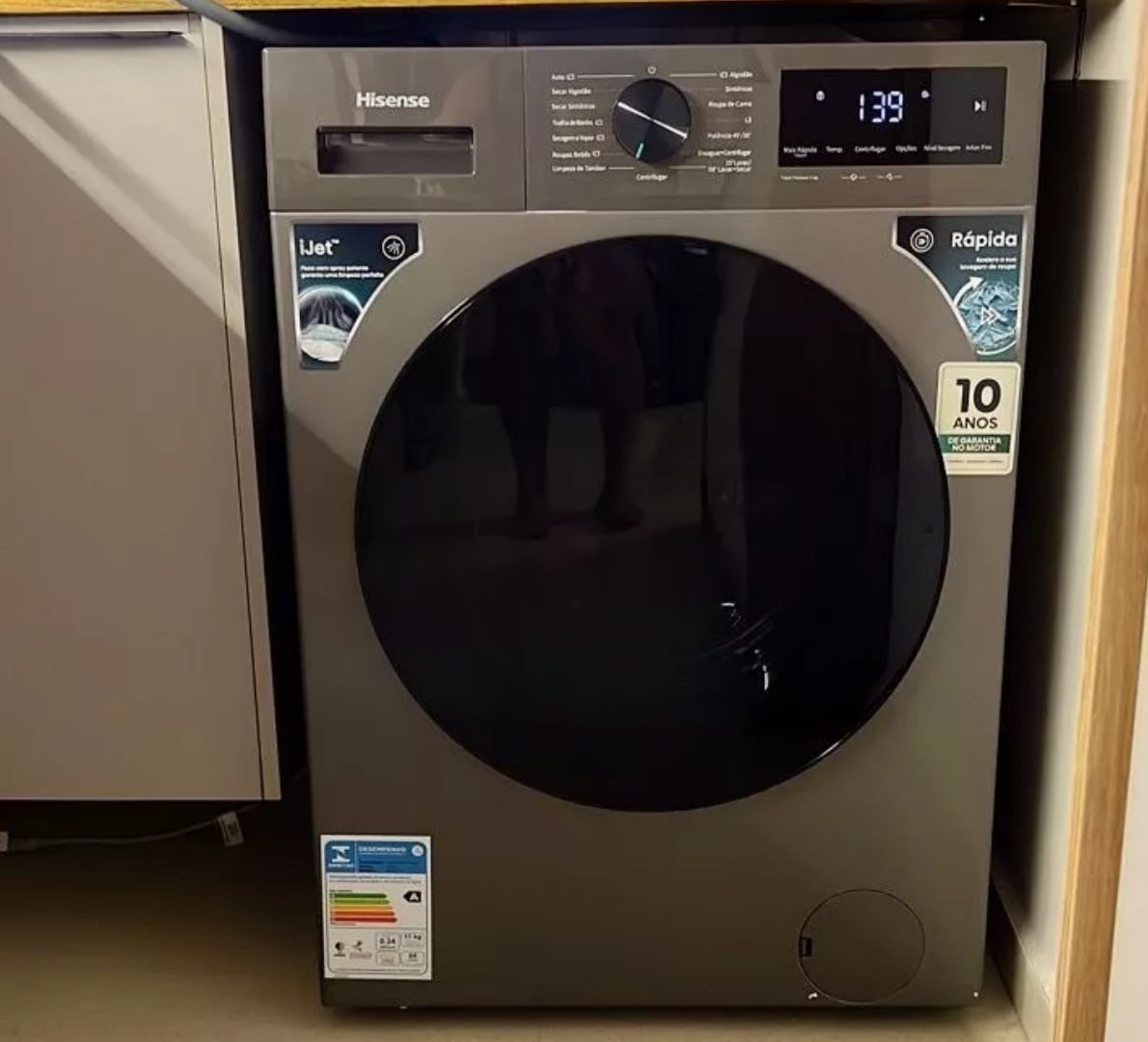 💧 Lava e Seca Hisense 11kg Inverter
