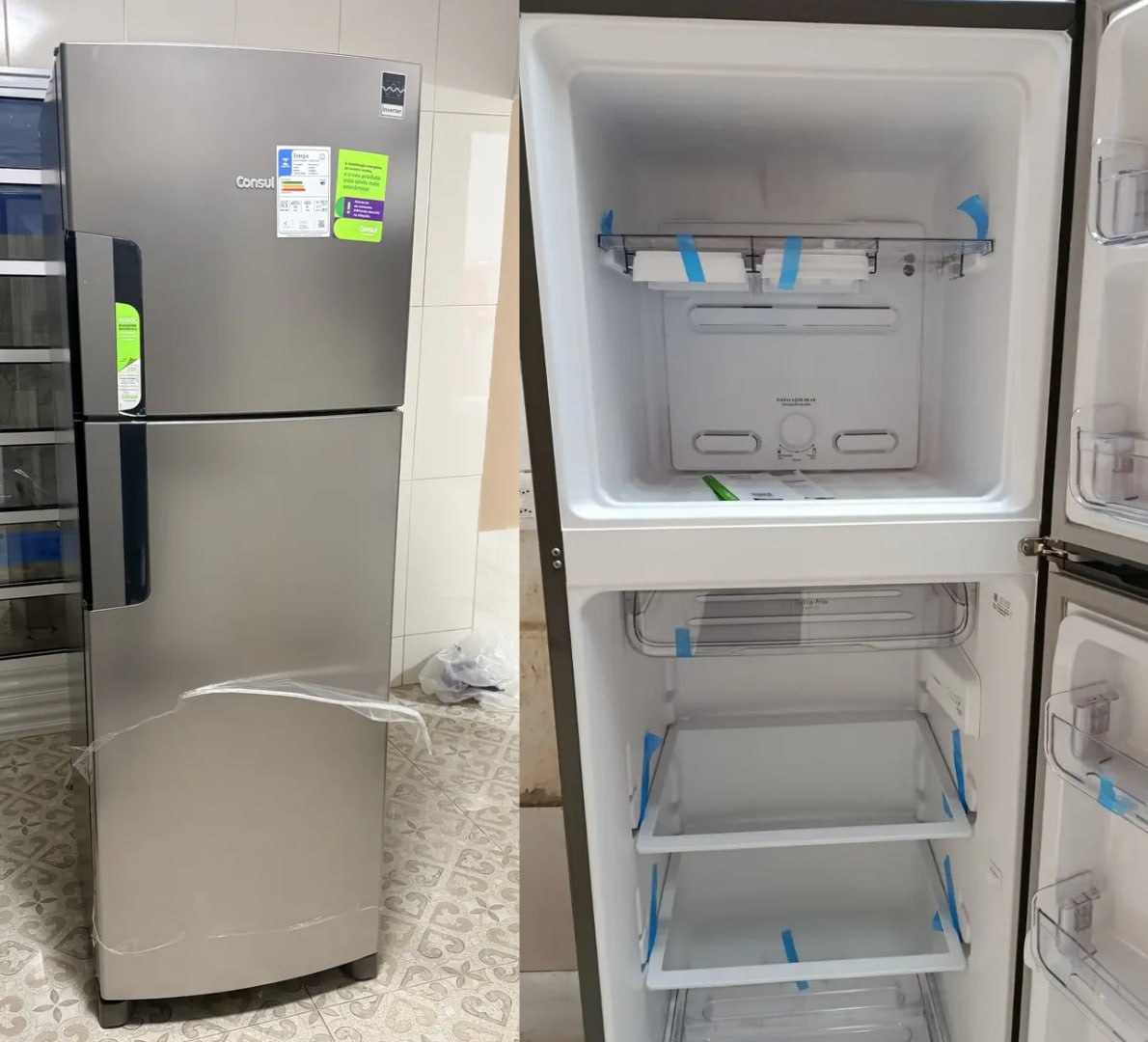 🧊 Geladeira Frost Free Duplex 377 Litros - Consul