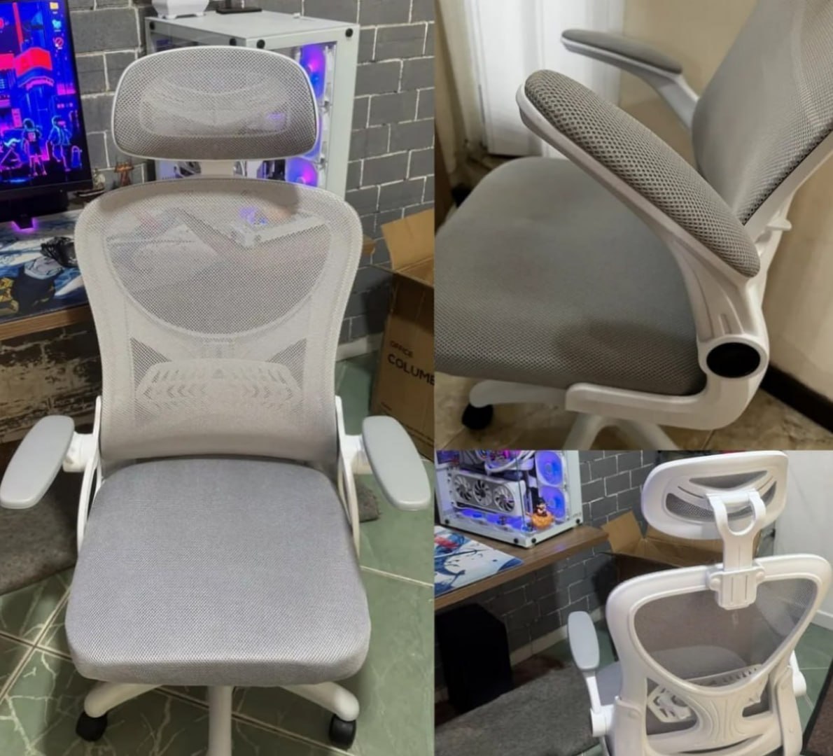 💺 Cadeira de Escritório Columbus Ergonômica Mesh