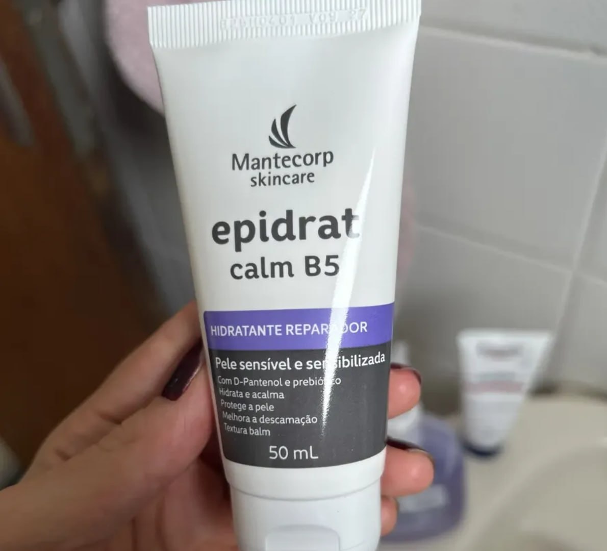 🧴 Hidratante Facial Epidrat Calm B5 50ml - Mantecorp